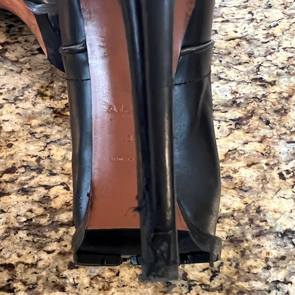 Alaia leather boots size 39 - worn 3 times - Picture 9 of 12